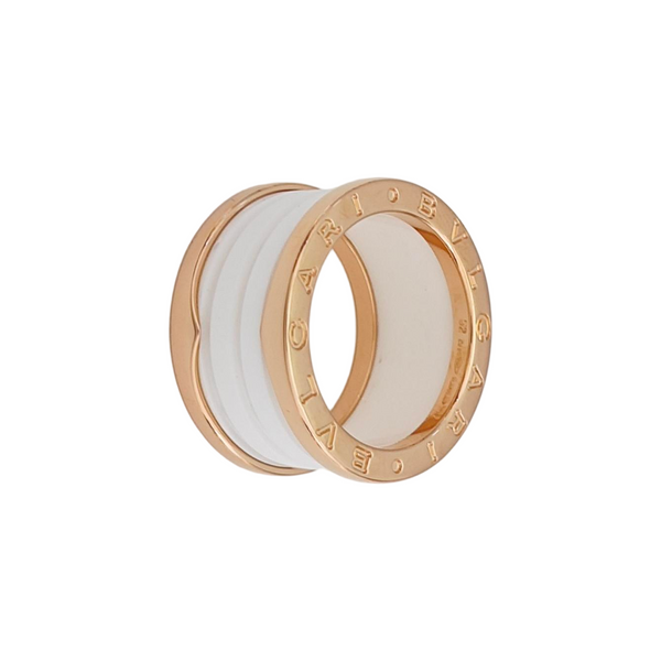B.ZERO1 18k Rose Gold Ring EU 52
