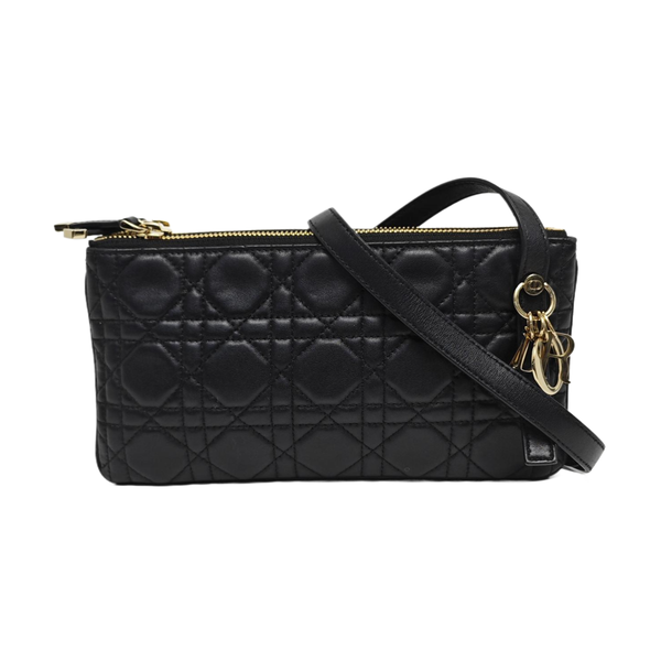 Cannage Lambskin Black