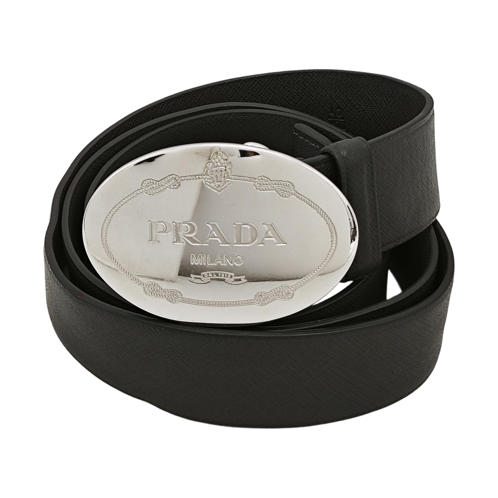 Leather Belt Gray