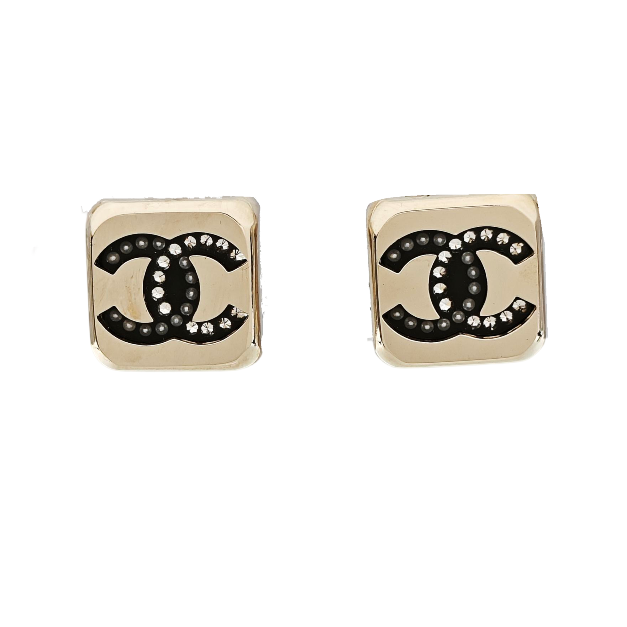 Metal Gold Stud Earrings