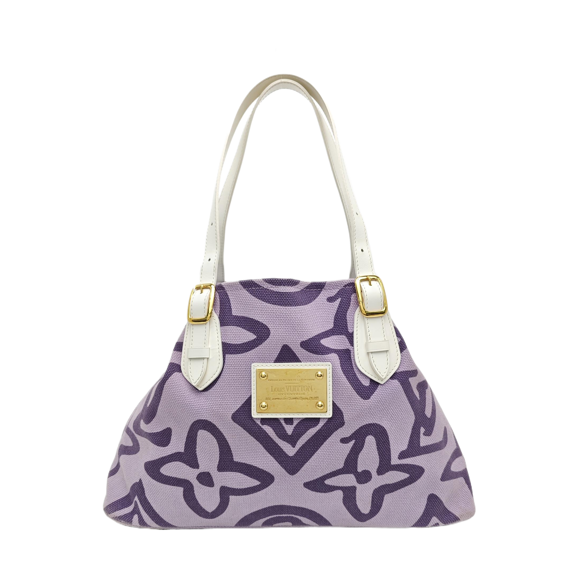 TAHITIENNE CABAS MM Monogram Canvas Purple