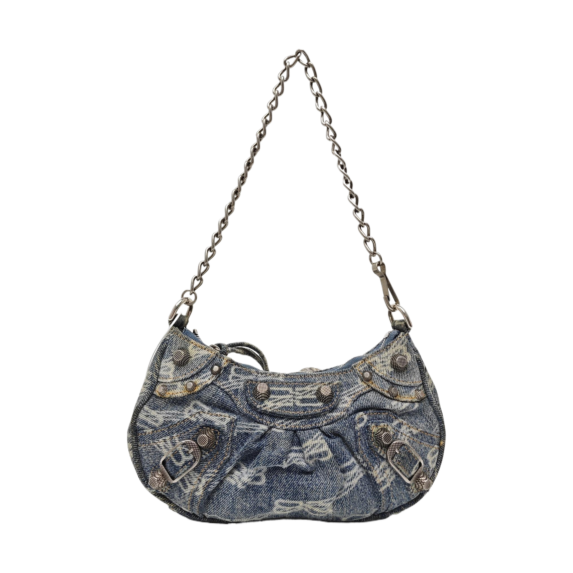 Le Cagole Mini Denim Blue