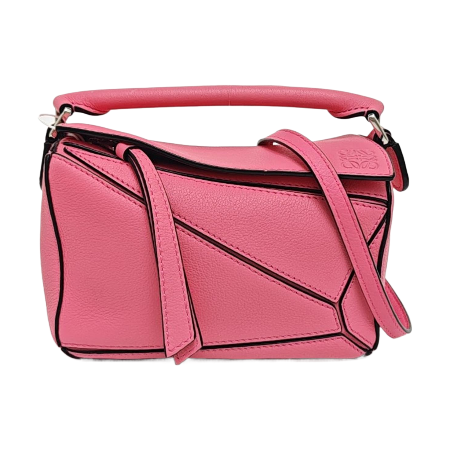 Puzzle Mini Calfskin Pink