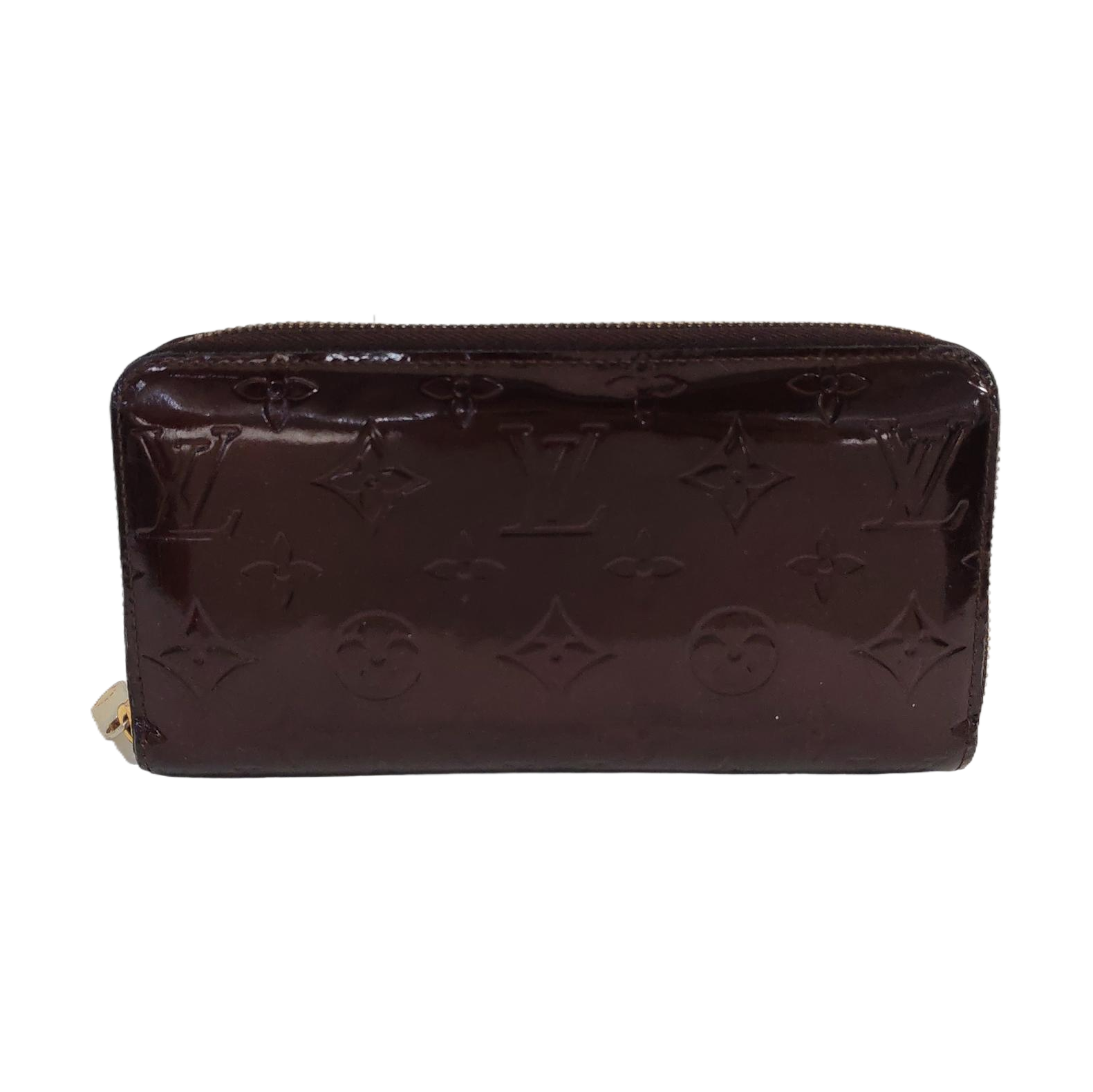 ZIPPY Patent Leather Red Wallet