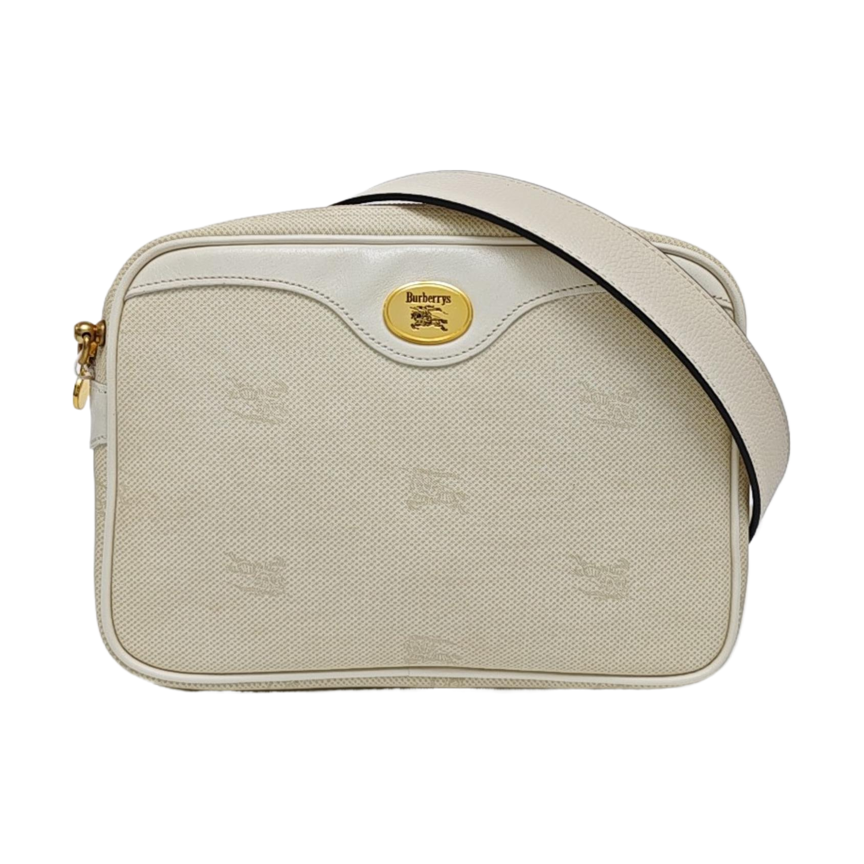 Canvas Shoulder Bag Beige
