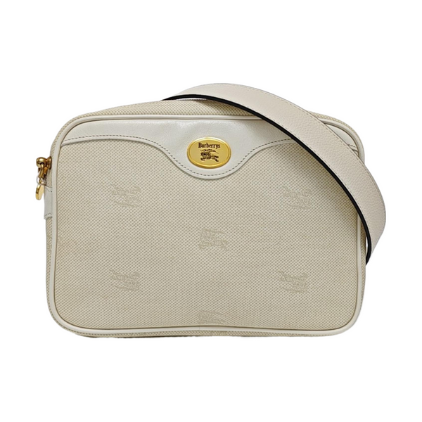 Canvas Shoulder Bag Beige