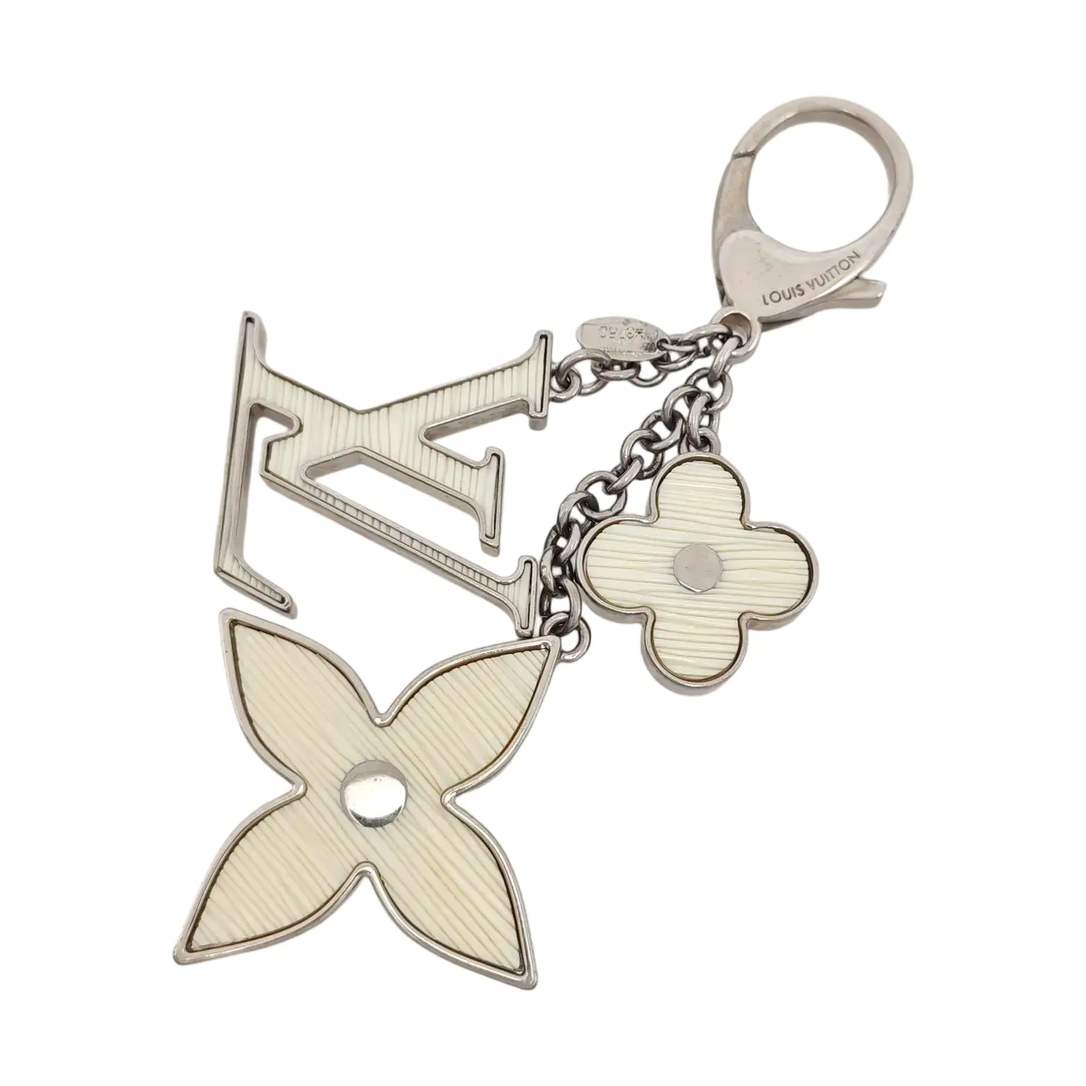 Metal Bag Charm Silver