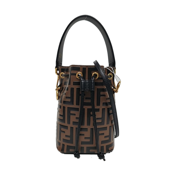 Mon Tresor Mini Monogram Calfskin Brown