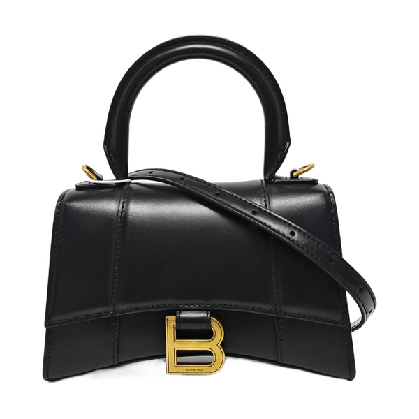 Hourglass XS Calfskin Black