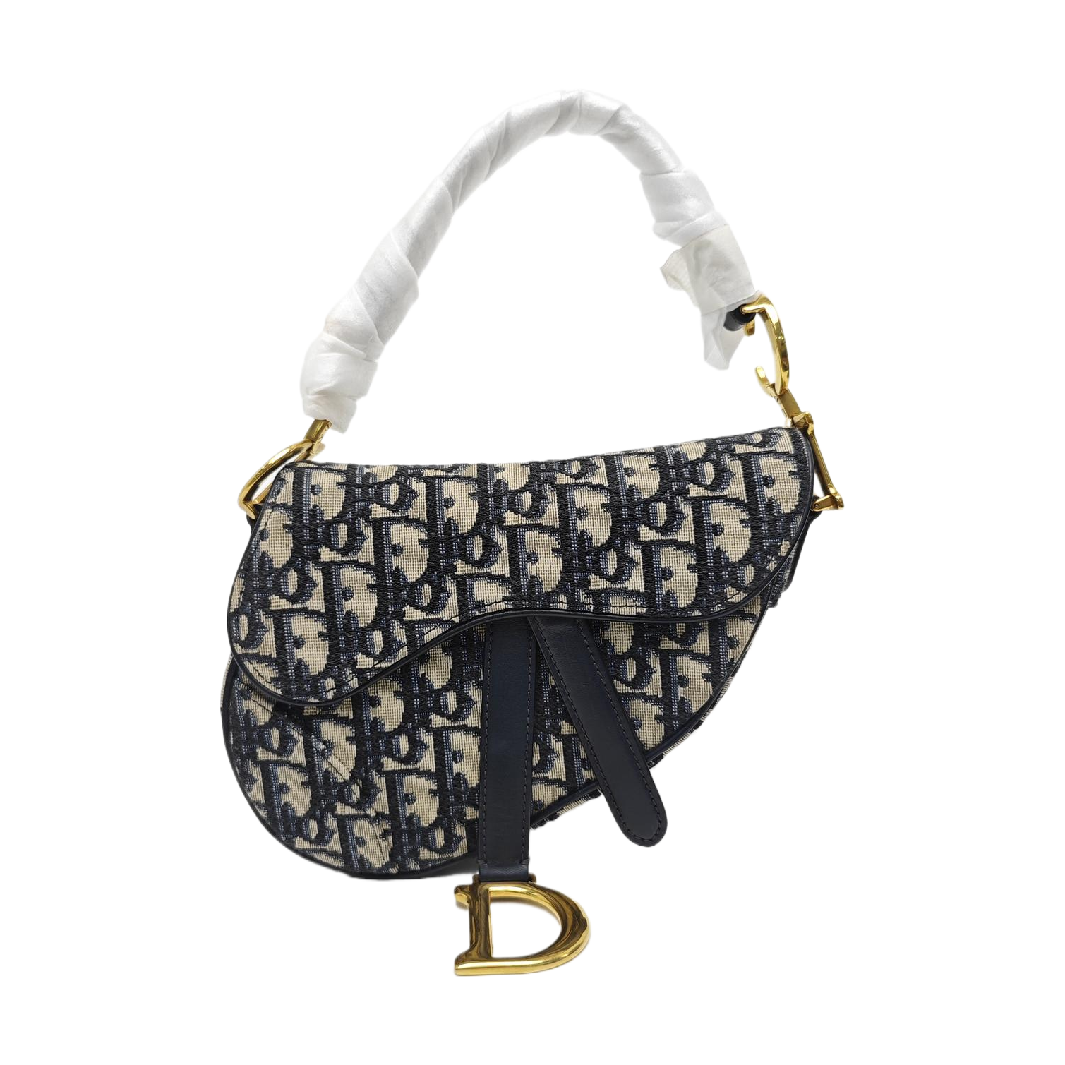 Saddle Mini Oblique Canvas Beige