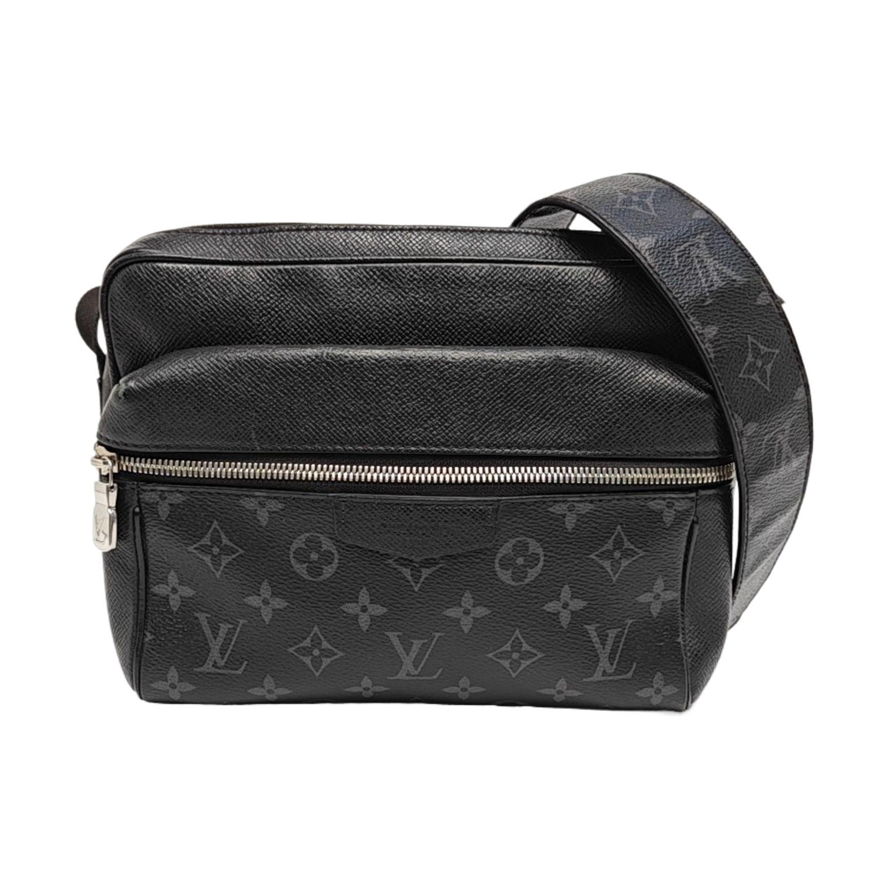 OUTDOOR PM Monogram Coated Canvas Black