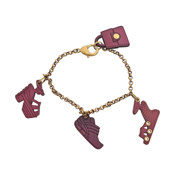 Pulsera de oro de metal