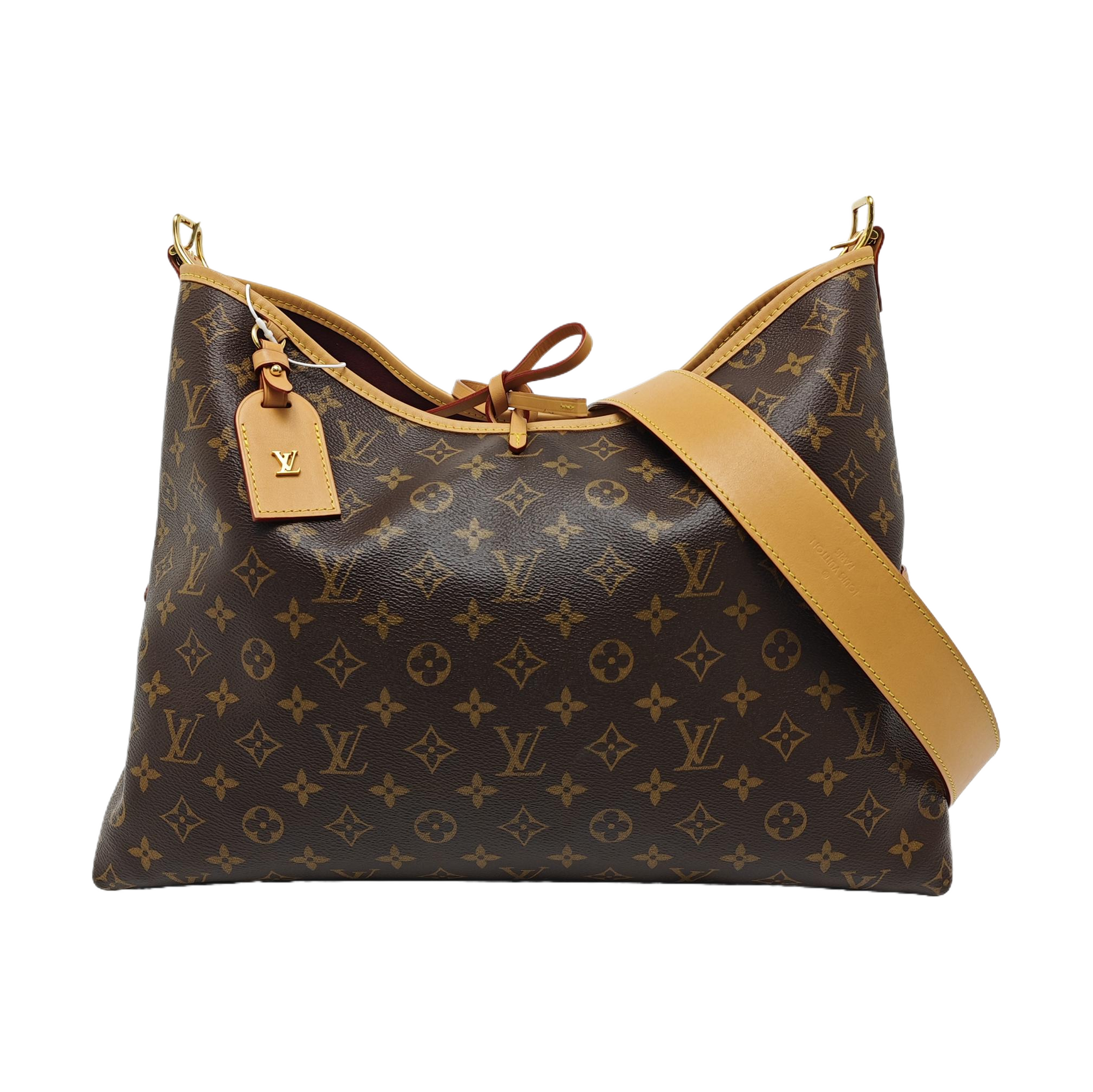 CARRYALL MM Monogram Coated Canvas Brown