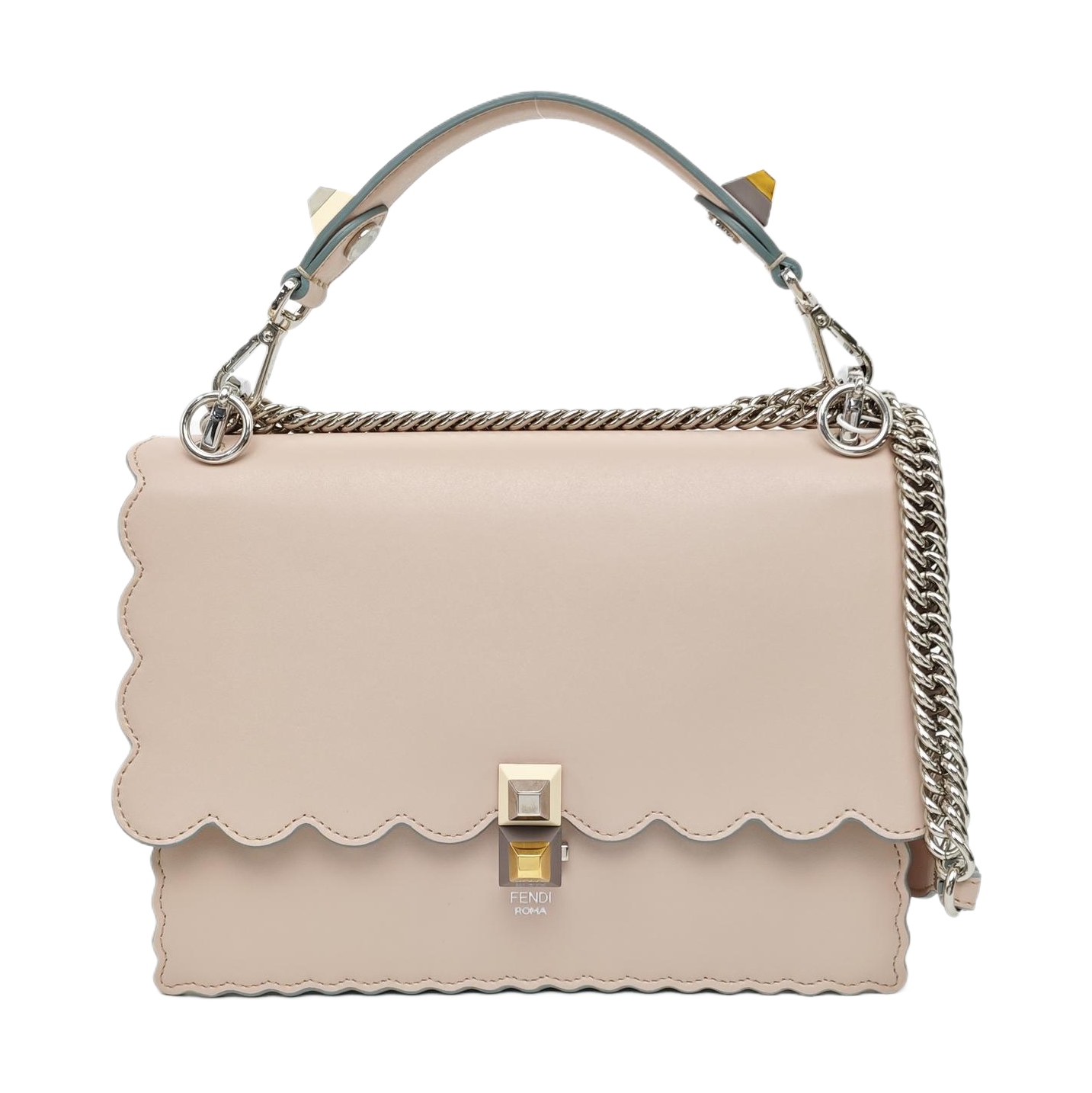 Kan I Medium Calfskin Pink