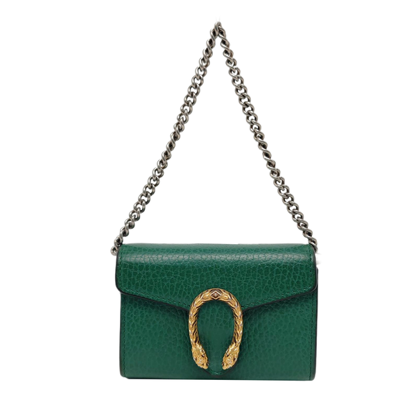 Authenticated pre-owned  Dionysus Calfskin Green - Top Handle Bag at Looply