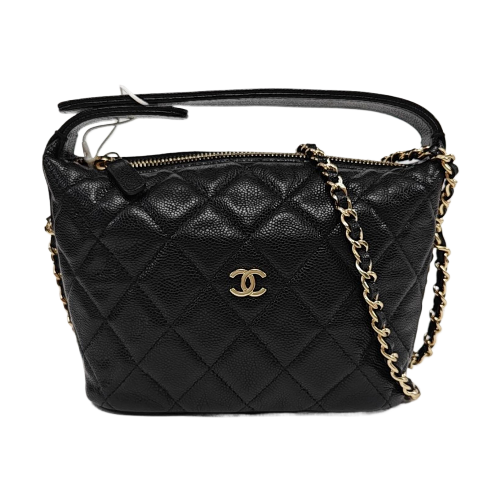 HOBO Quilted Grained Calfskin Black