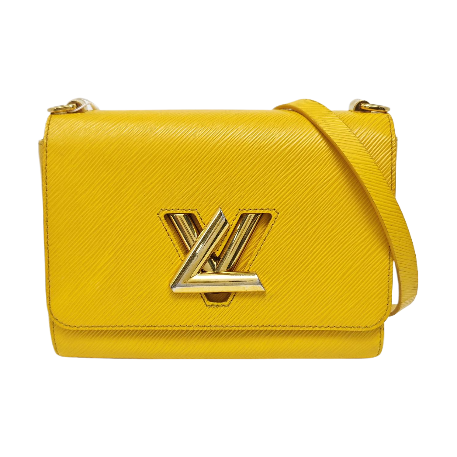 TWIST MM Calfskin Yellow