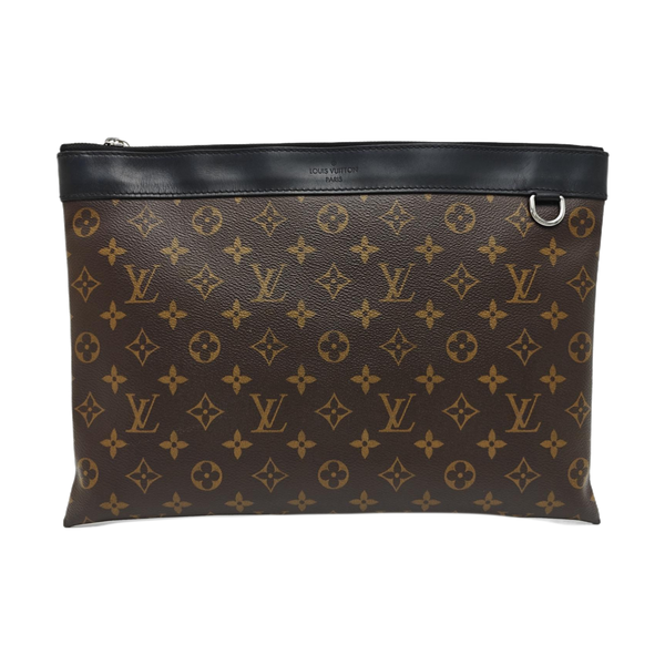 DISCOVERY GM Monogram Coated Canvas Brown