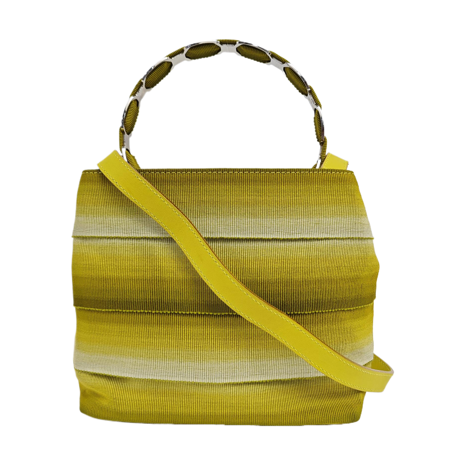 Coated Canvas Tote Bag Multicolor