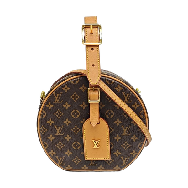 BOITE CHAPEAU PM Monogram Coated Canvas Brown