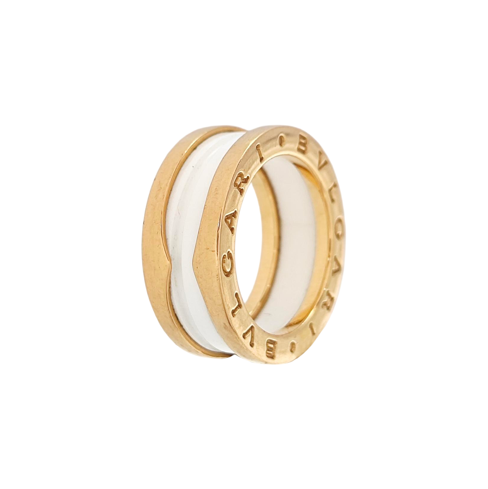 B.ZERO1 18k Rose Gold Ring EU 49