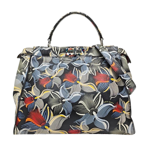 Authenticated pre-owned  Peekaboo Large Calfskin Multicolor - Tote Bag at Looply