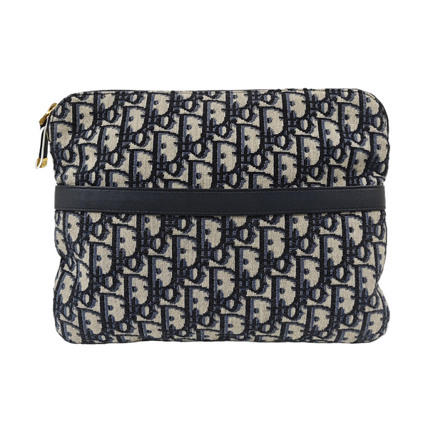 Travel Kit Large Oblique Canvas Blue
