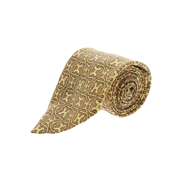 Yellow Mulberry Silk Tie