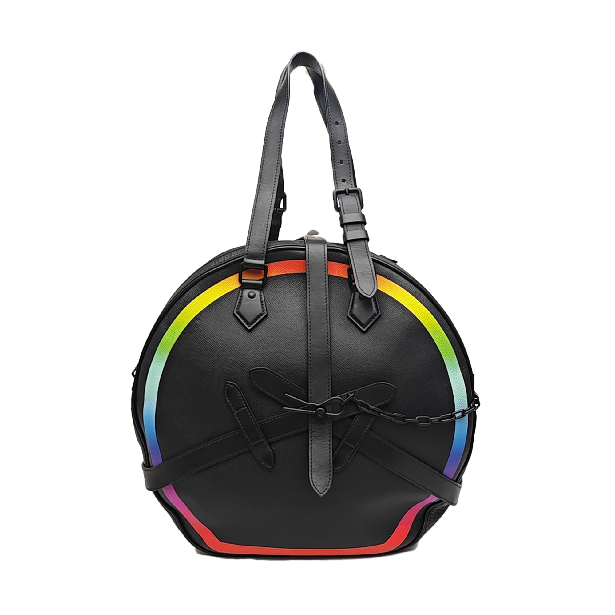 Soft Hat Trunk Calfskin Black