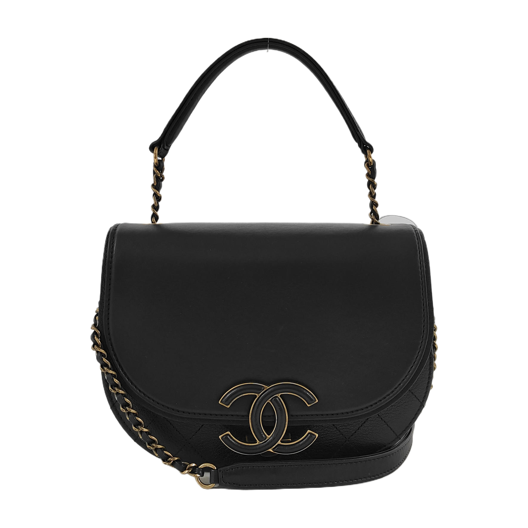 Quilted Calfskin Black