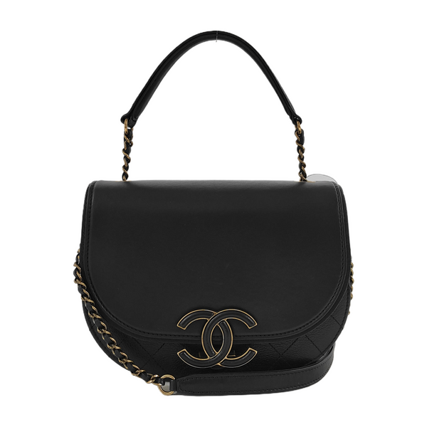 Quilted Calfskin Black