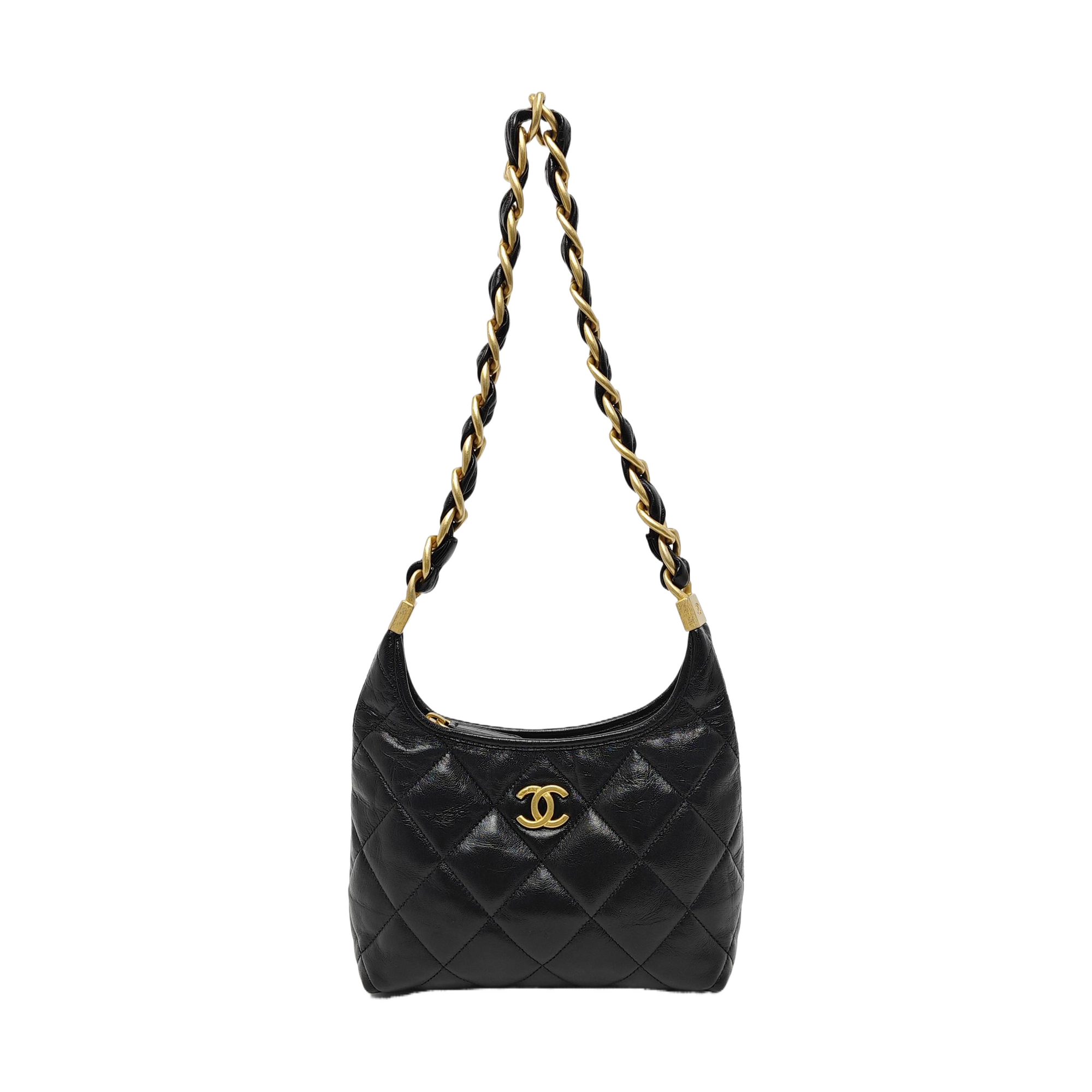 Quilted Lambskin Small Black