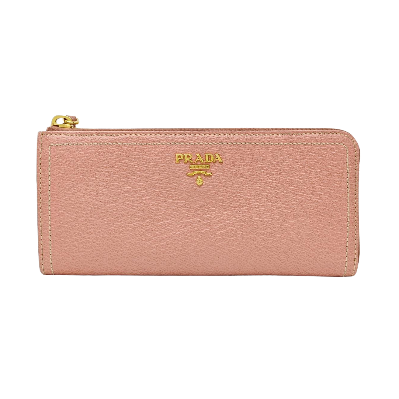 Zippy Wallet Calfskin Pink Wallet