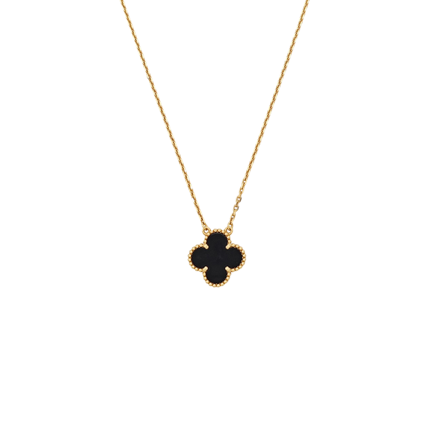 Vintage Alhambra 18k Gold Necklace