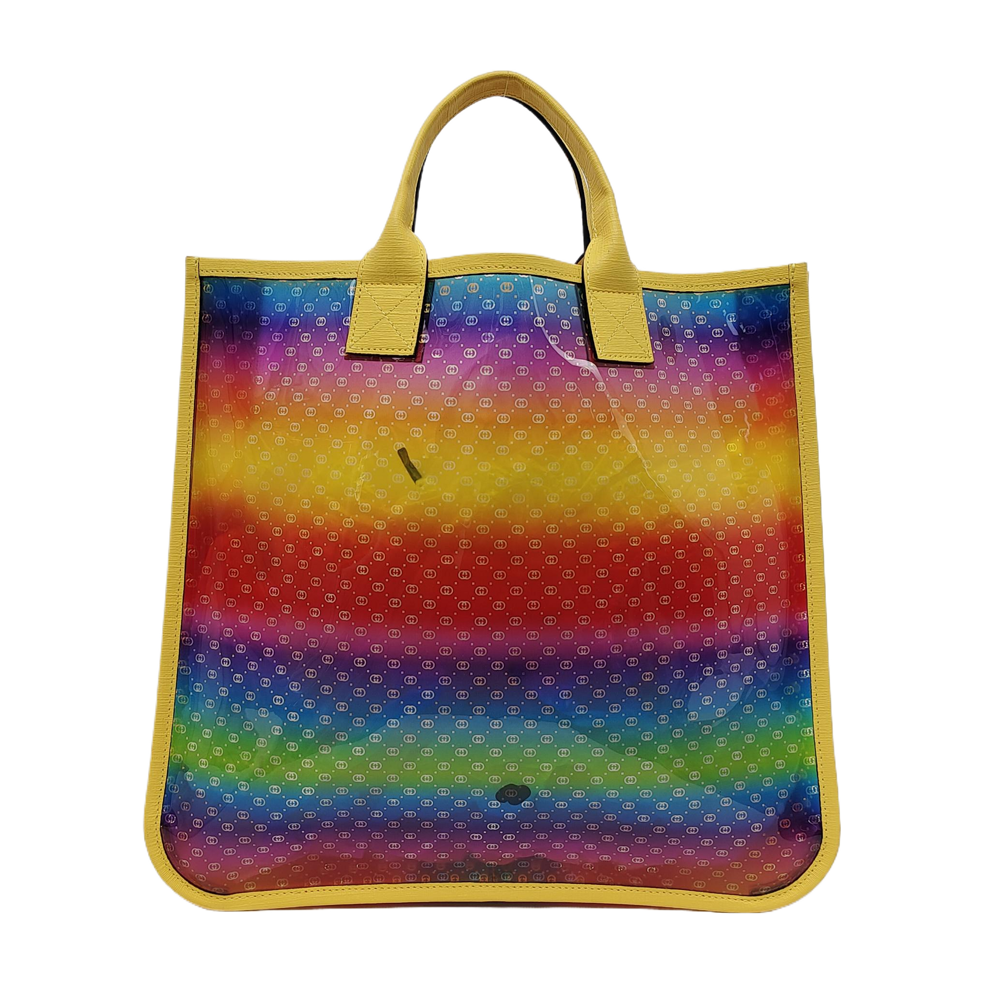 Large Monogram Plastic Multicolor