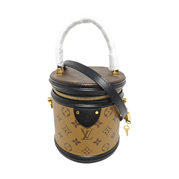 CANNES PM Monogram Coated Canvas Brown