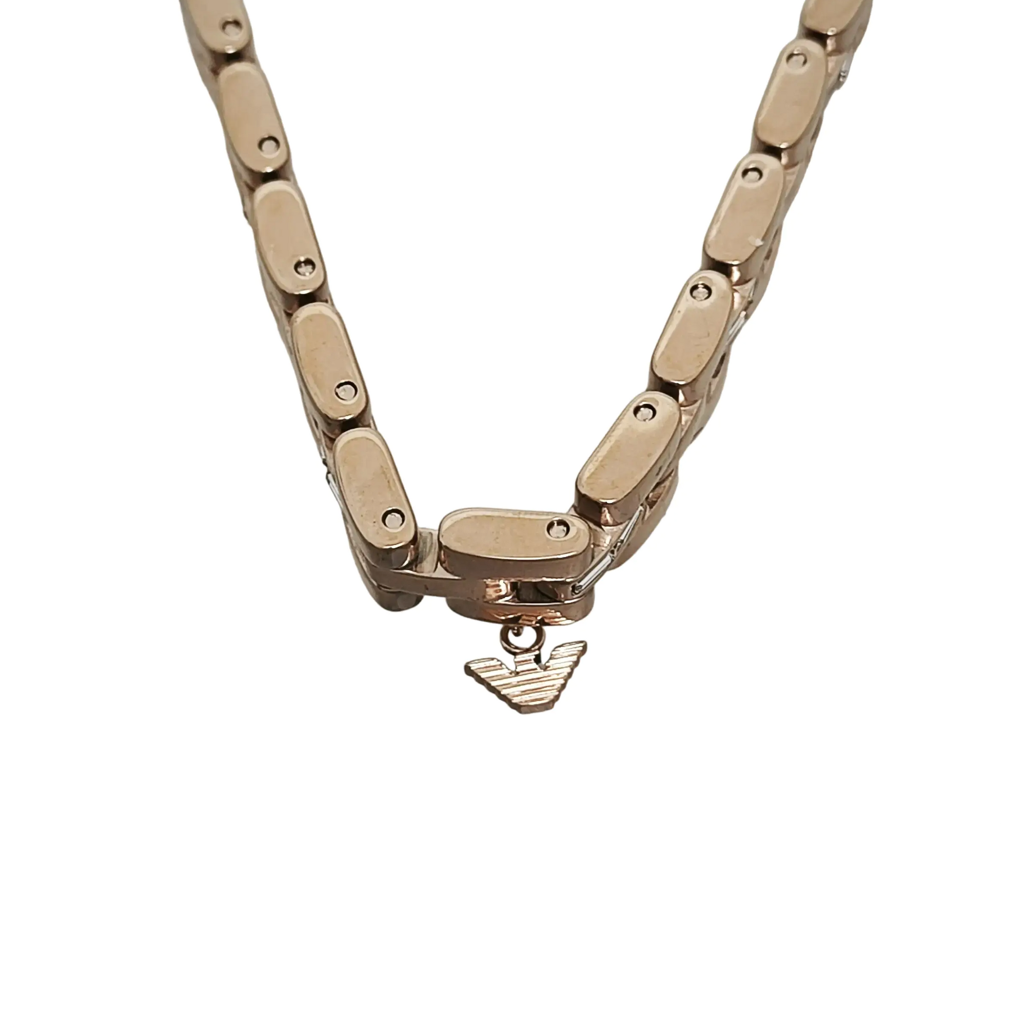 Steel Rose Gold Necklace