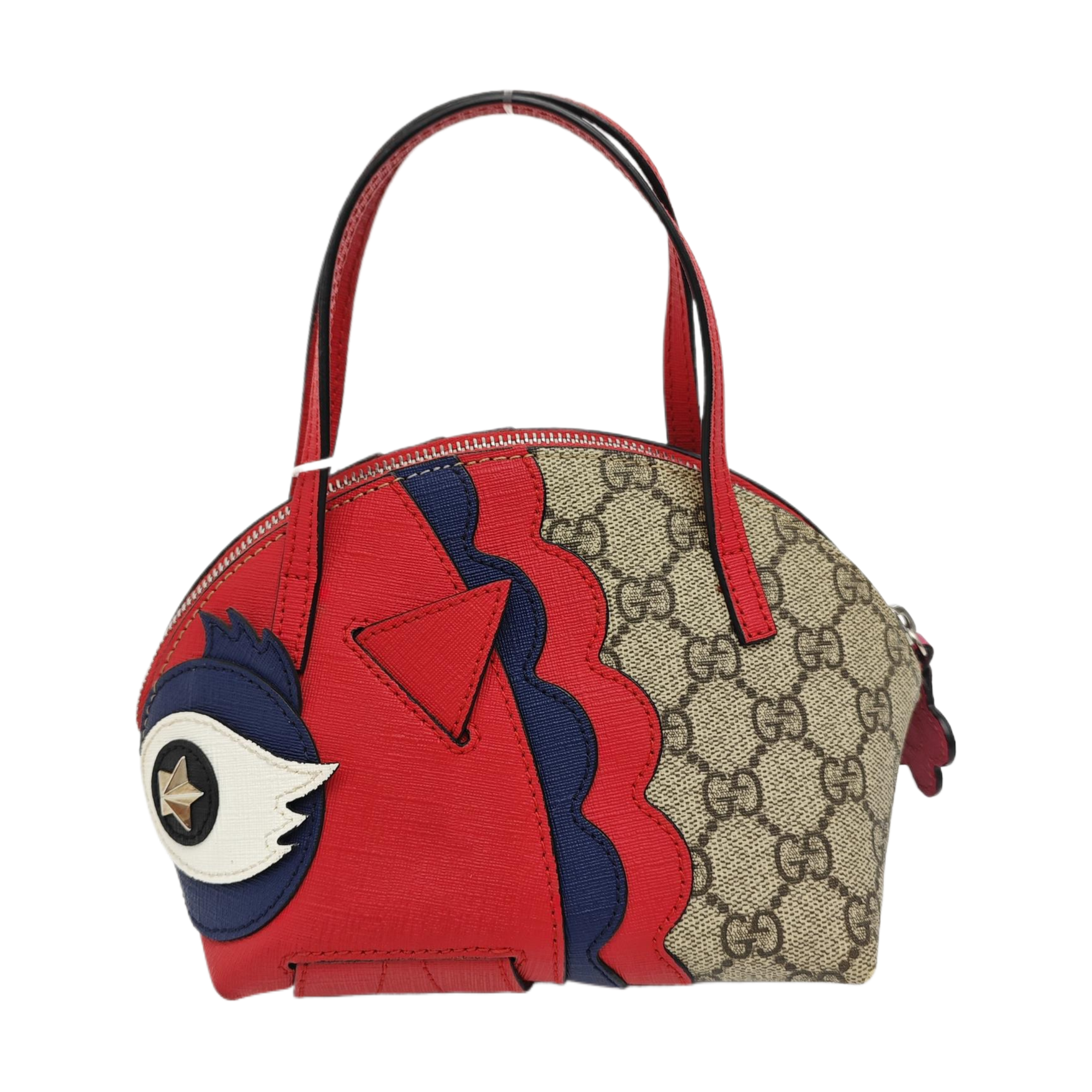 Monogram Coated Canvas Top Handle Bag Multicolor
