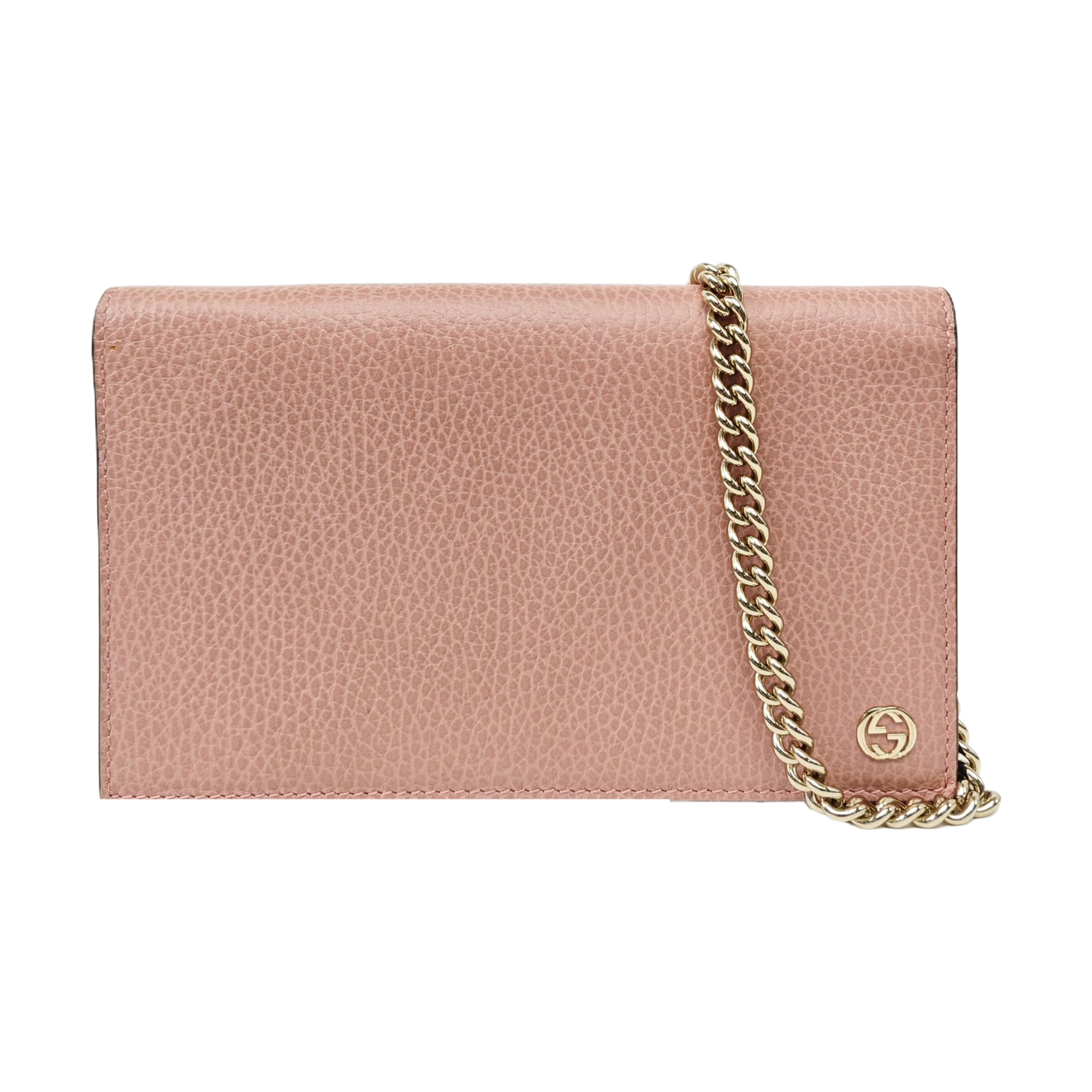 GG Marmont Super Mini Calfskin Pink