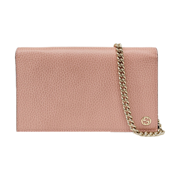 GG Marmont Super Mini Calfskin Pink