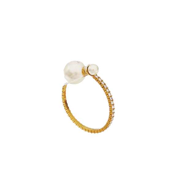 Dior Tribales Metal Gold Earrings