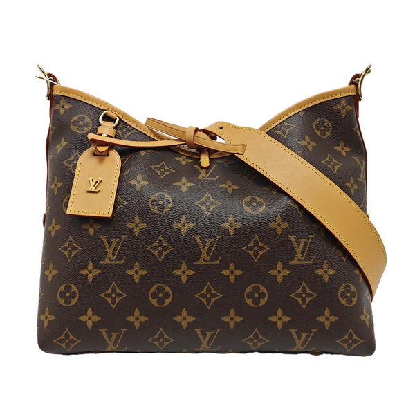 CARRYALL PM Monogram Coated Canvas Brown