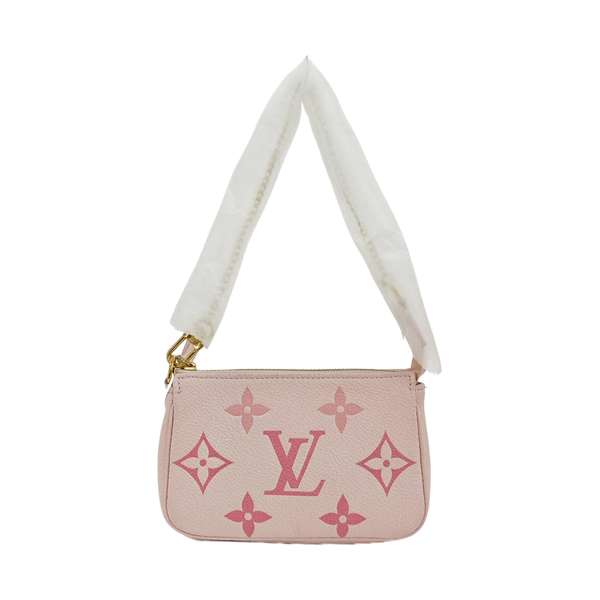 ACCESSOIRES Mini Monogram Calfskin Pink
