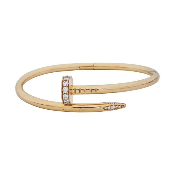 JUSTE UN CLOU 18k Rose Gold Bangle