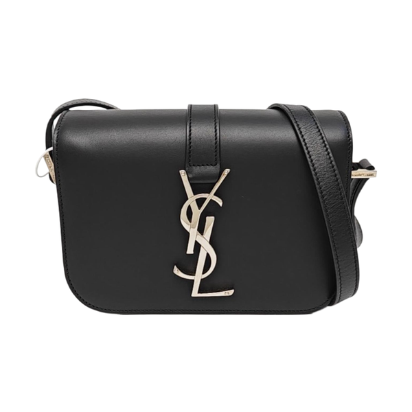 Calfskin Shoulder Bag Black