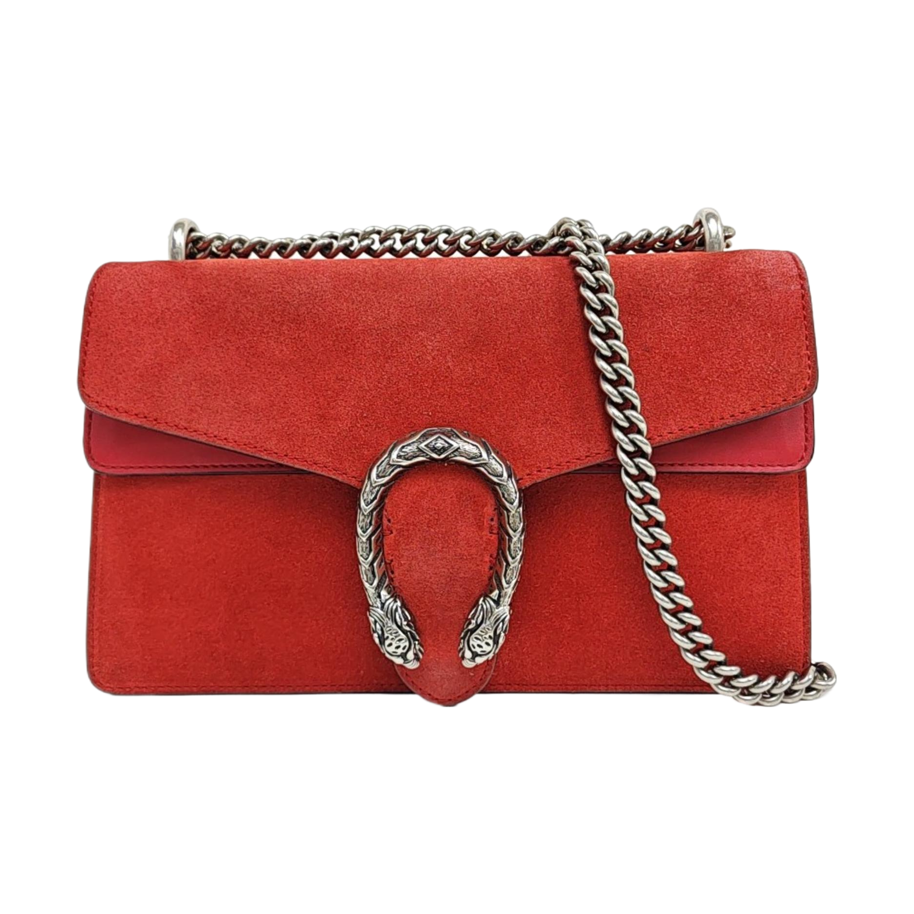 Dionysus Small Suede Red