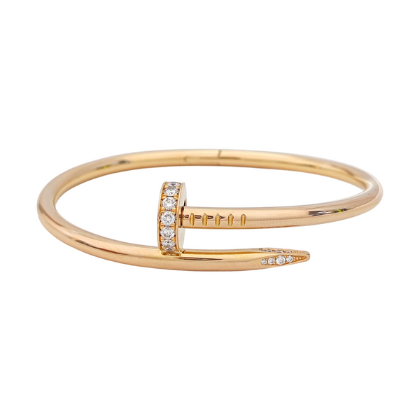 JUSTE UN CLOU 18k Rose Gold Bangle