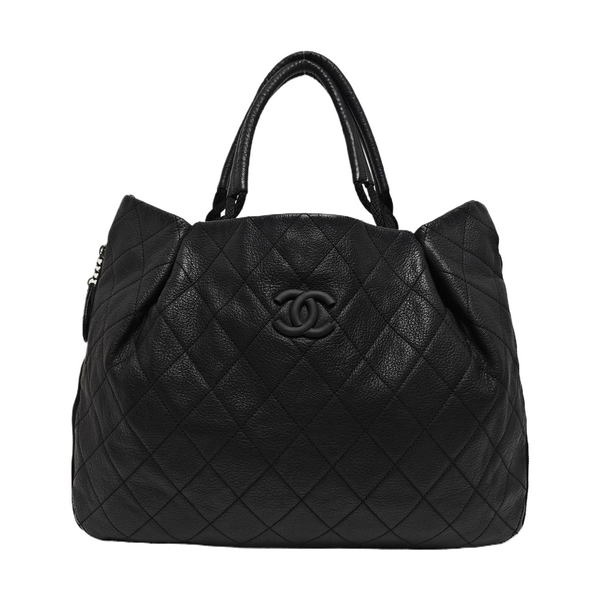 Quilted Lambskin Black
