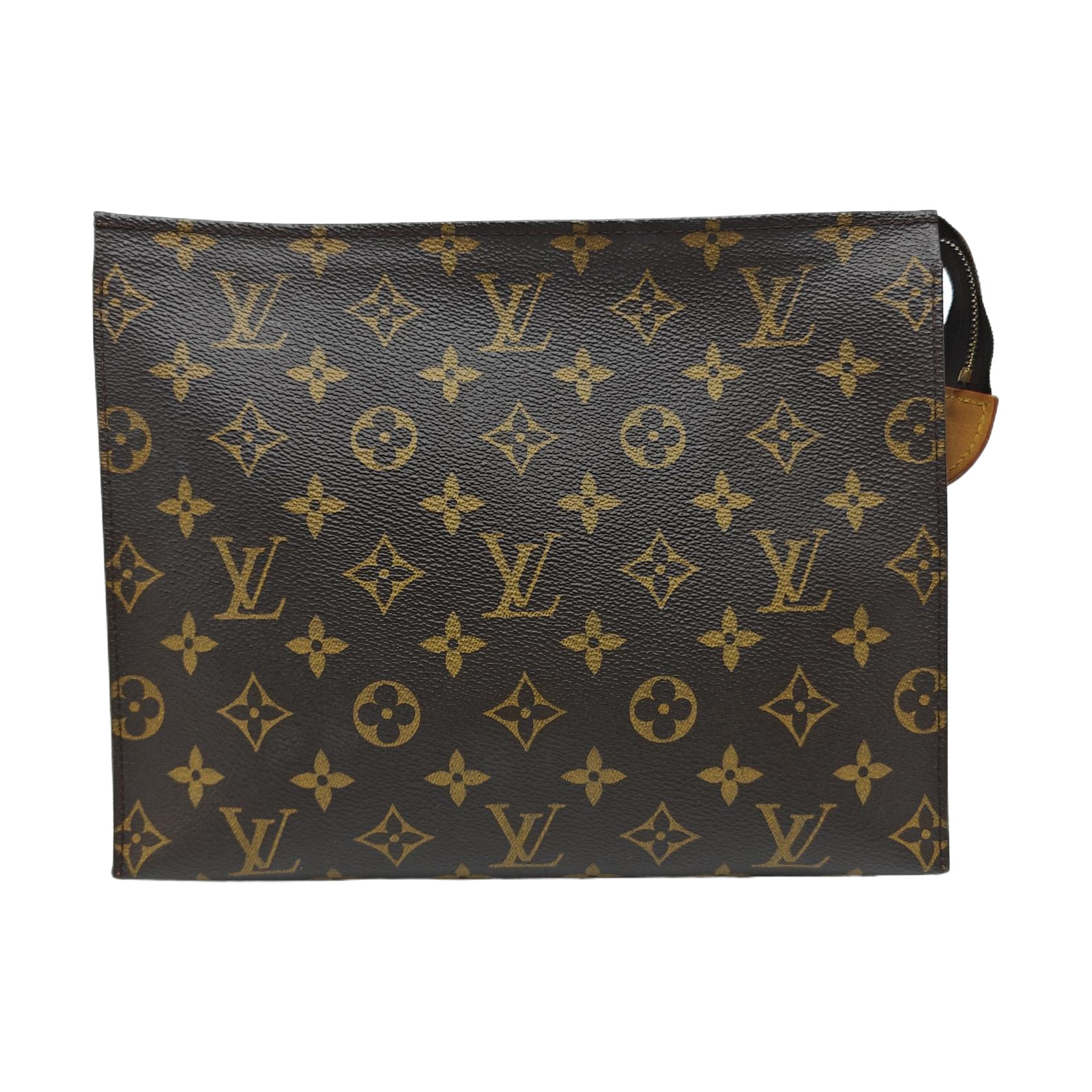 TOILET POCKET 26 Monogram Coated Canvas Brown