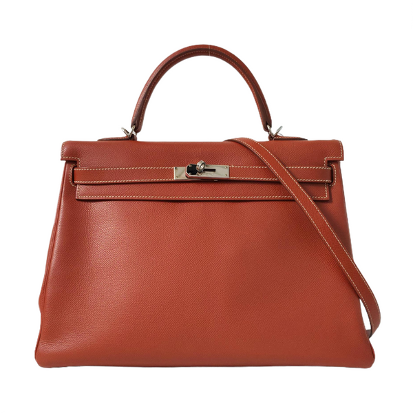 Hermès Kelly 35 Epsom Marrón